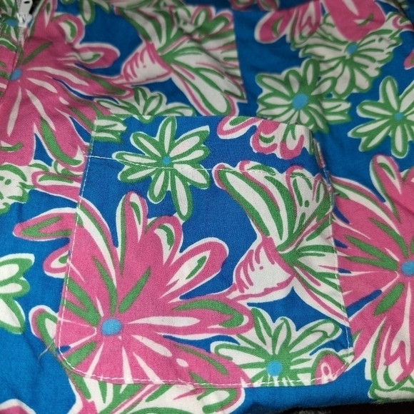 Lilly Pulitzer floral print skirt. Size 6 - Picture 4 of 4
